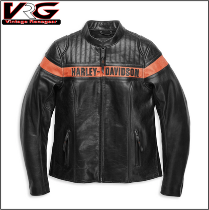 Women's Victory Sweep Leather Riding Jacket