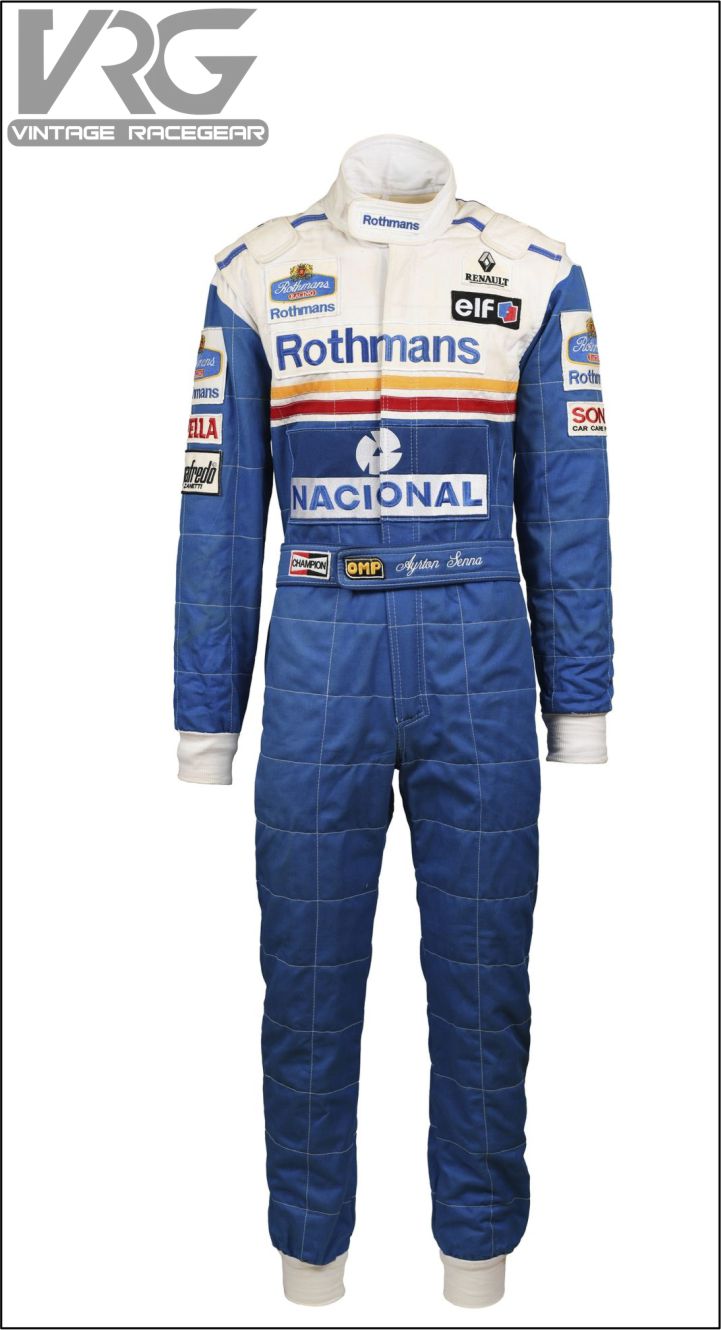 1994 Ayrton Senna Rothmans F1 Race Suit