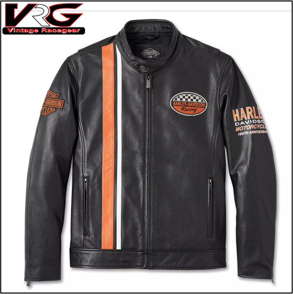 Harley-Davidson Leather Jacket 120th Anniversary black