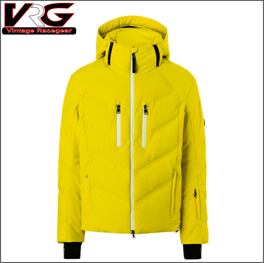 Men Ski Jacket FELIOS-D hot lemon