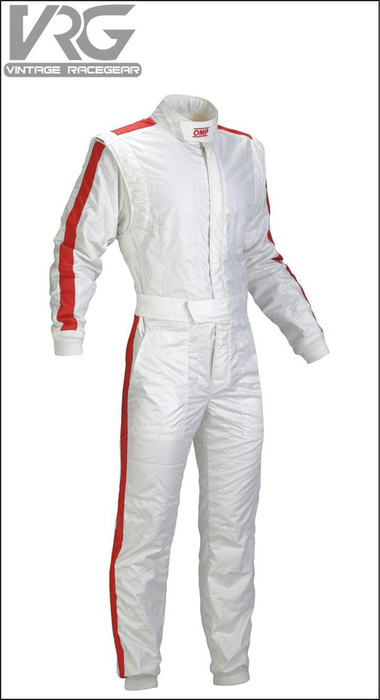 ONE VINTAGE OVERALL FIA 8856-2018 Red-White