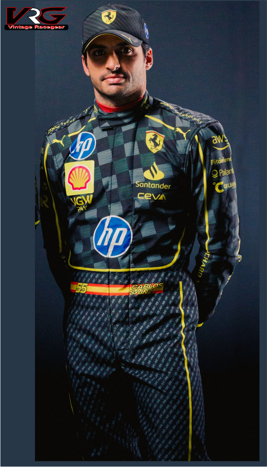 Carlos Sainz carbon Scuderia Ferrari HP Suit