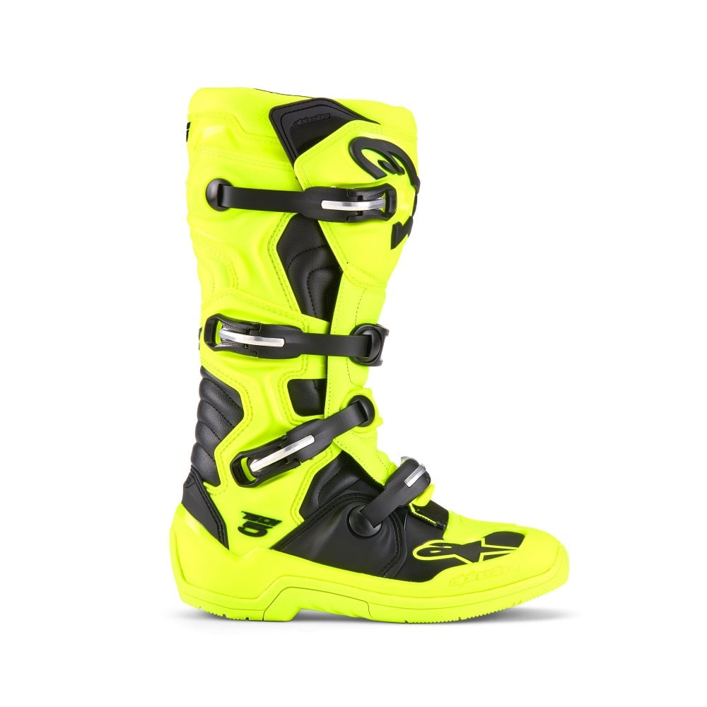 Tech 5 Bike Shoes- Yellow Fluo Black