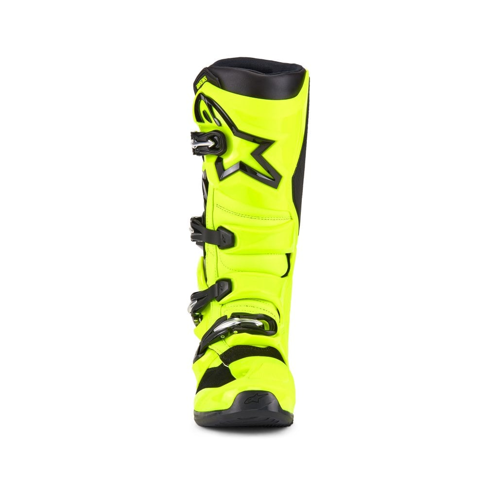 Tech 5 Bike Shoes- Yellow Fluo Black