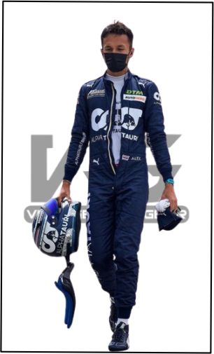 Alexander Albon Alpha Tauri F1  Team race Suit