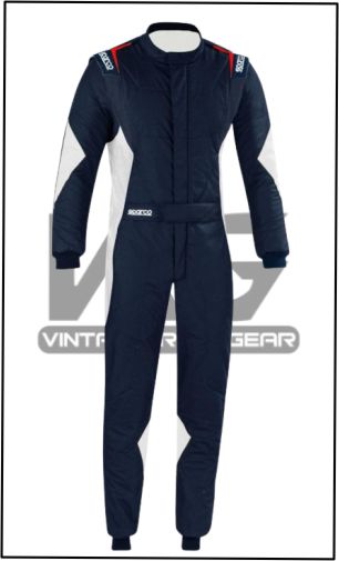 Sparco Racing suit  Navy-White (FIA)