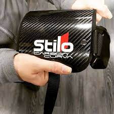 Stilo Carbon Curva Kart Rib Protector-Black