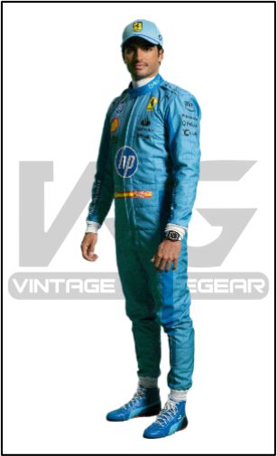 2024 Carlos Sainz GP Miami Grand Prix F1 Race Suit