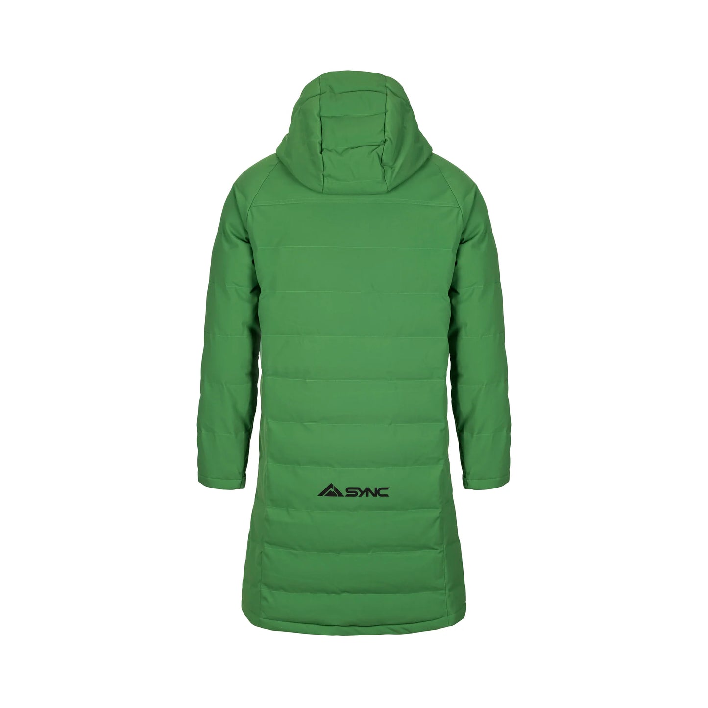 PAANO Ski Race Long Coat Green