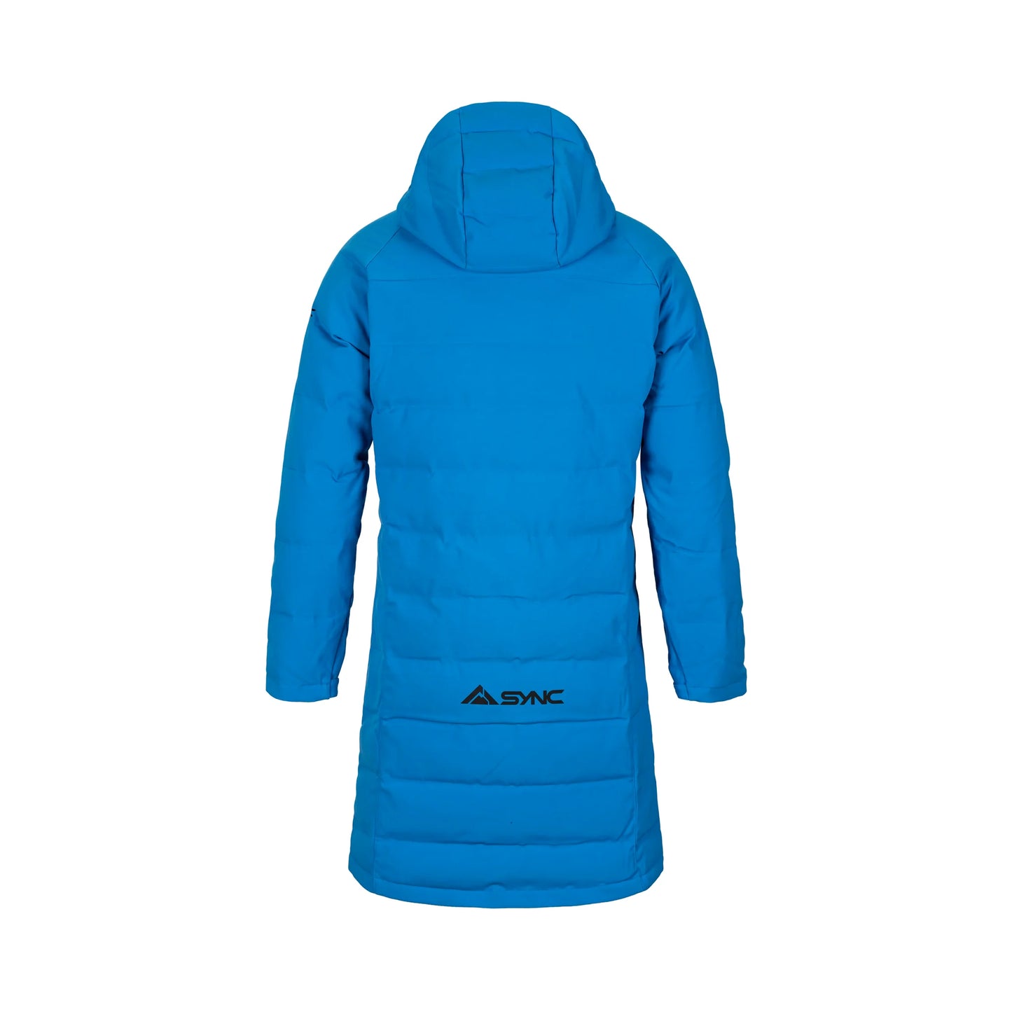 PAANO Ski Race Long Coat Sky Blue