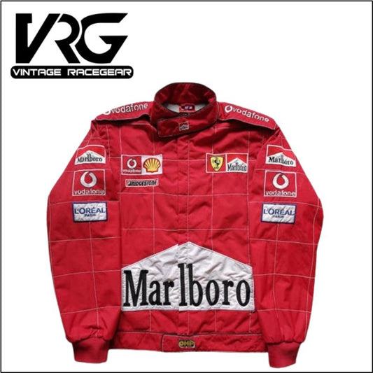 F1 Vintage Marlboro Jacket -  Red \ white