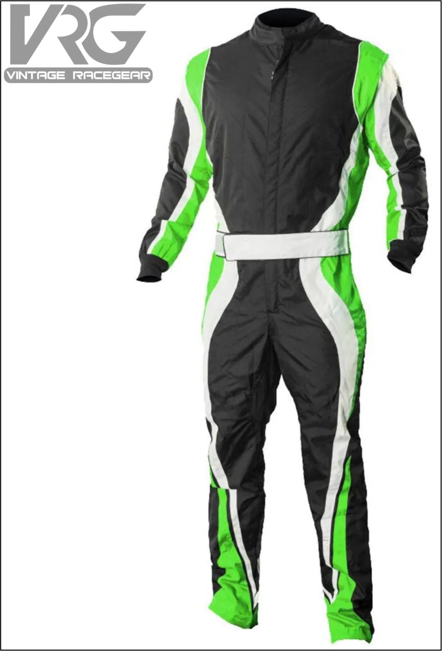 New Outdoor Karting Green-White-Black