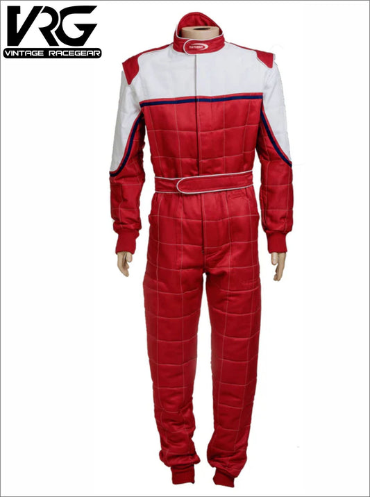 outdoor Karting suit Red & White 2024