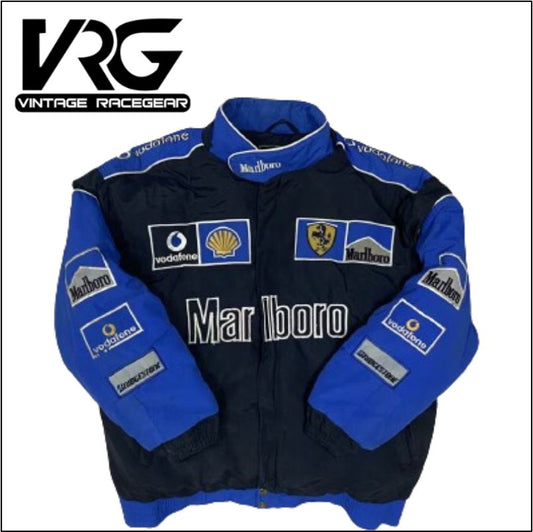 F1 Vintage Jacket Marlboro  -  Navy blue \ blue